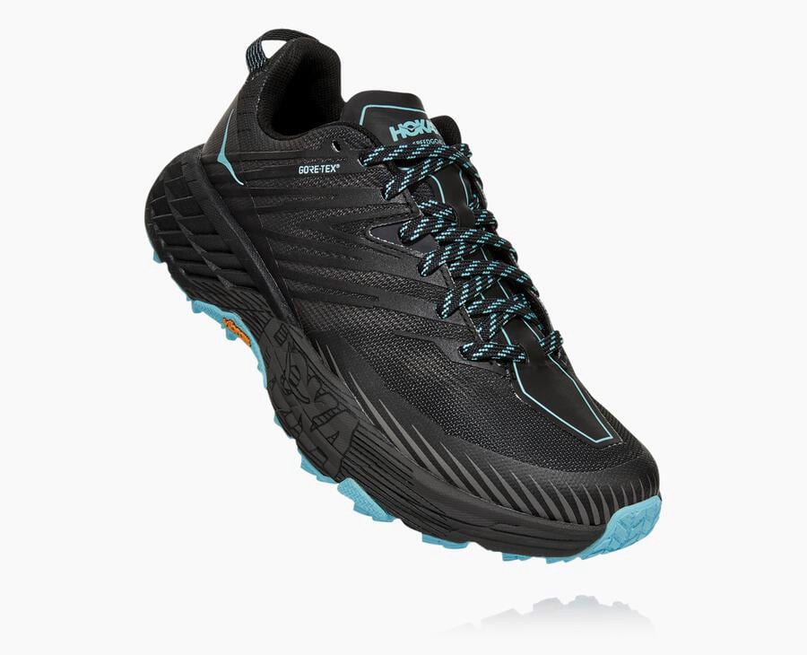 Hoka One One Spor Ayakkabı Kadın Siyah - Speedgoat 4 Gore-Tex - TI2936401